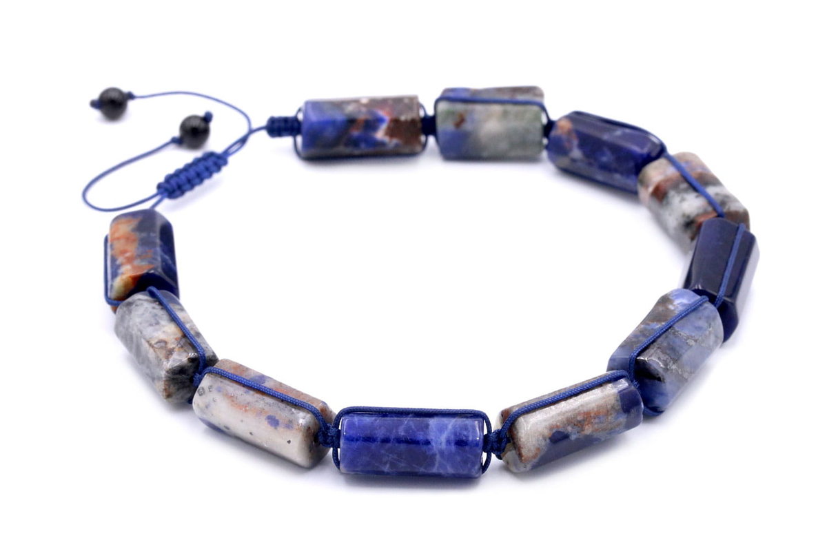 Bransoleta Męska Sodalit Bryłki