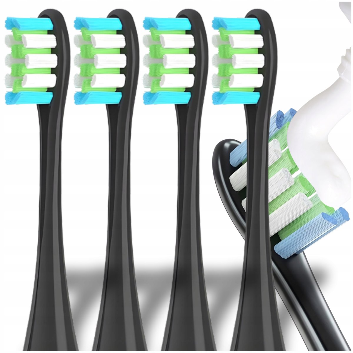 4x KOŃCÓWKI DO SZCZOTECZKI OCLEAN X PRO ELITE FLOW W10 Z1 F1 ONE AIR Xiaomi