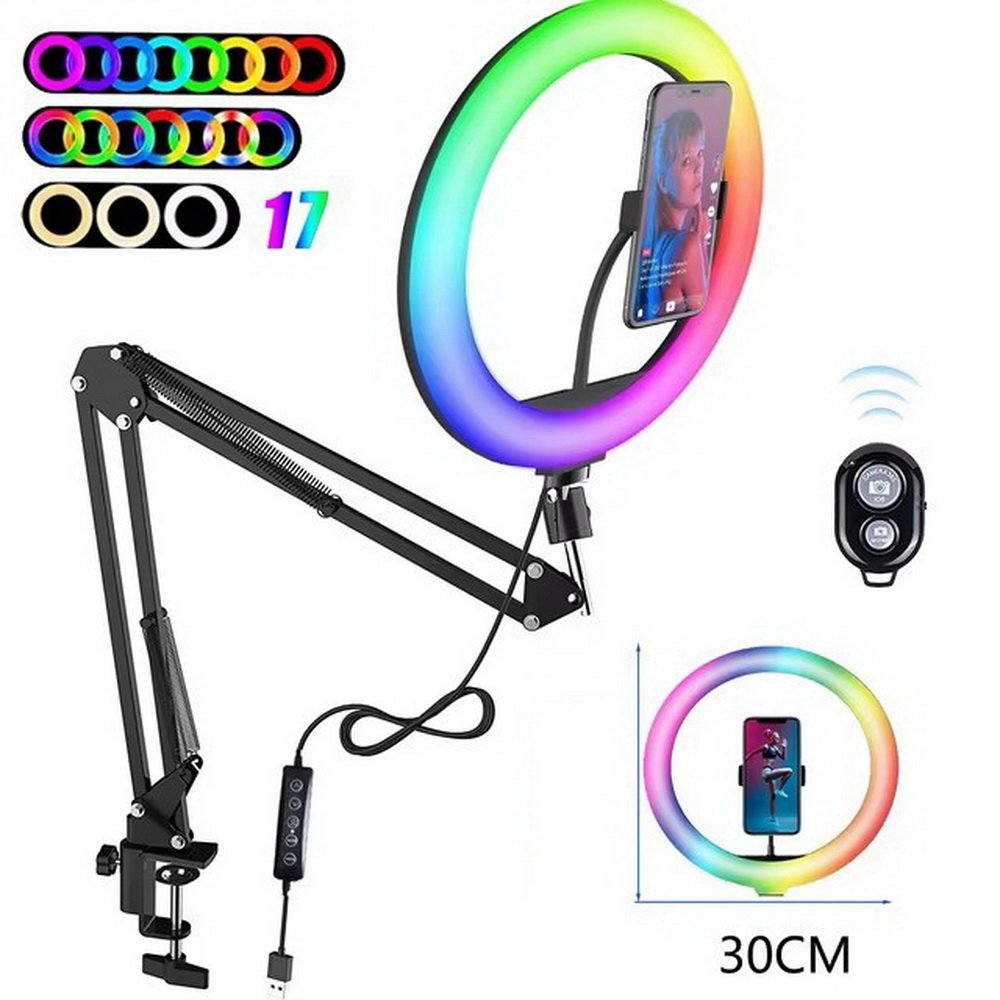 Lampa pierścieniowa LED Ring Fill Light RGB Kit 13
