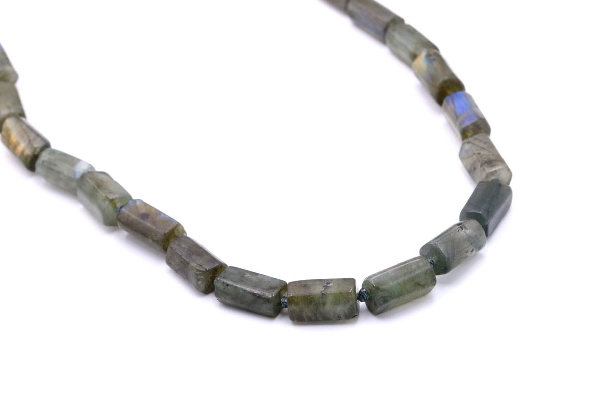 Naszyjnik Labradoryt Bryłki