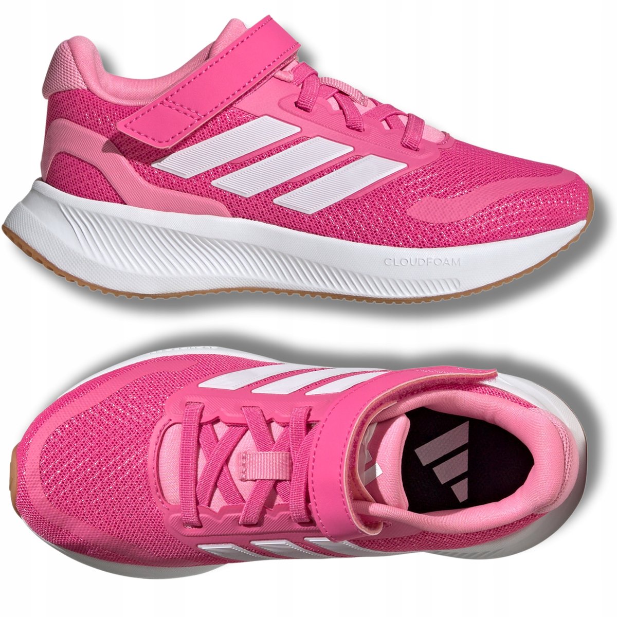 BUTY DZIECIĘCE SPORTOWE ADIDAS LEKKIE SIATECZKA DLA DZIEWCZYNKI RZEP 28