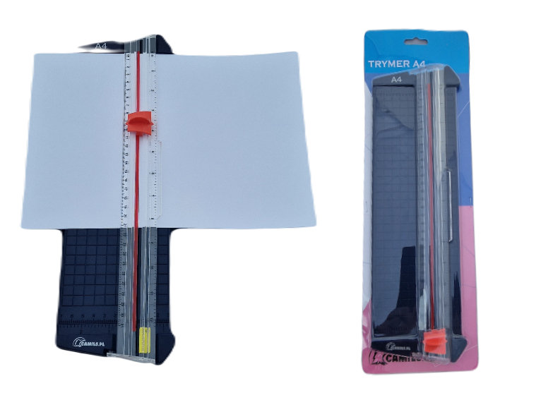 KOMPAKTOWY TRYMER GILOTYNA DO CIĘCIA PAPIERU DO A4 A3 A5 B5 B6