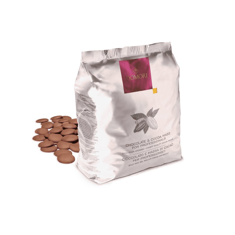 Domori kuwertura mleczna Ivory Coast 38% 1kg