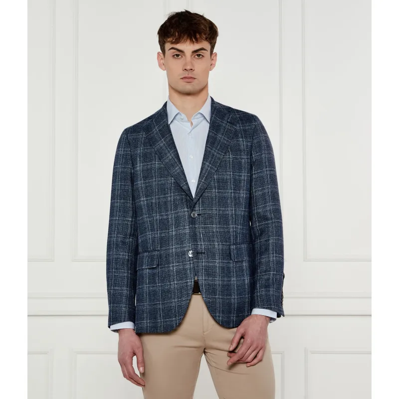 Oscar Jacobson Wełniana marynarka Fogerty | Regular Fit | z dodatkiem lnu