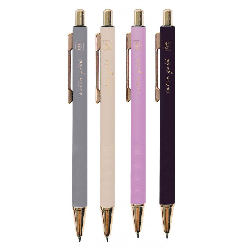 Długopis Metal Satin Gold