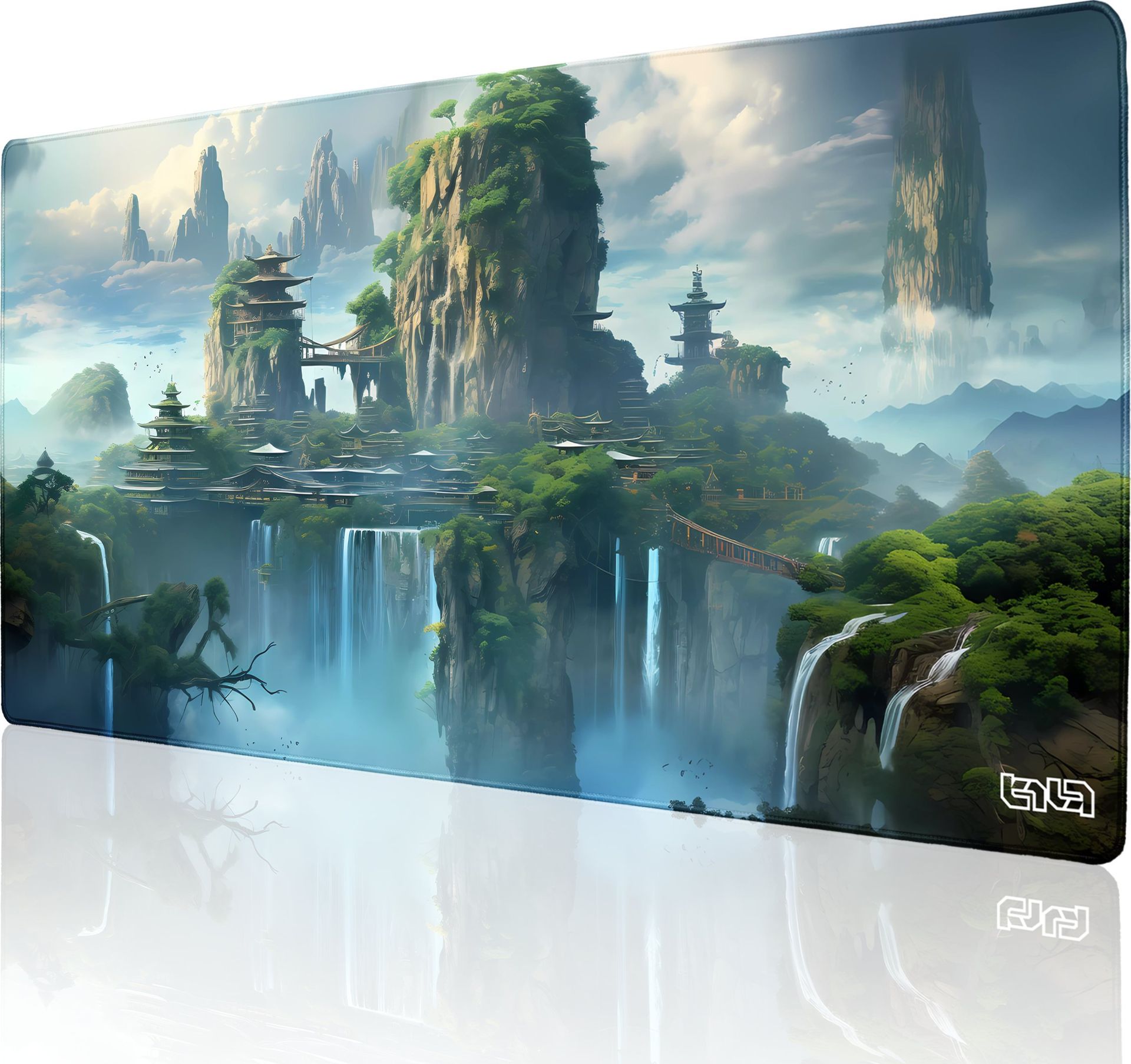 Podkładka Tilt DUŻA PODKŁADKA POD MYSZKĘ Latająca Wyspa 100x50 TILT Dla gracza Gamingowa