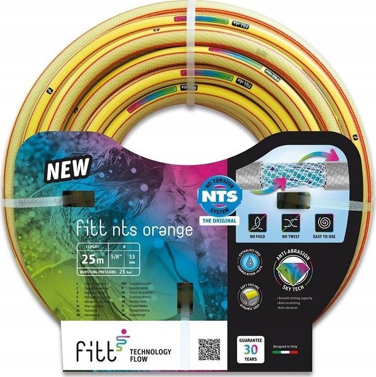 Watering hose NTS ORANGE 5/8