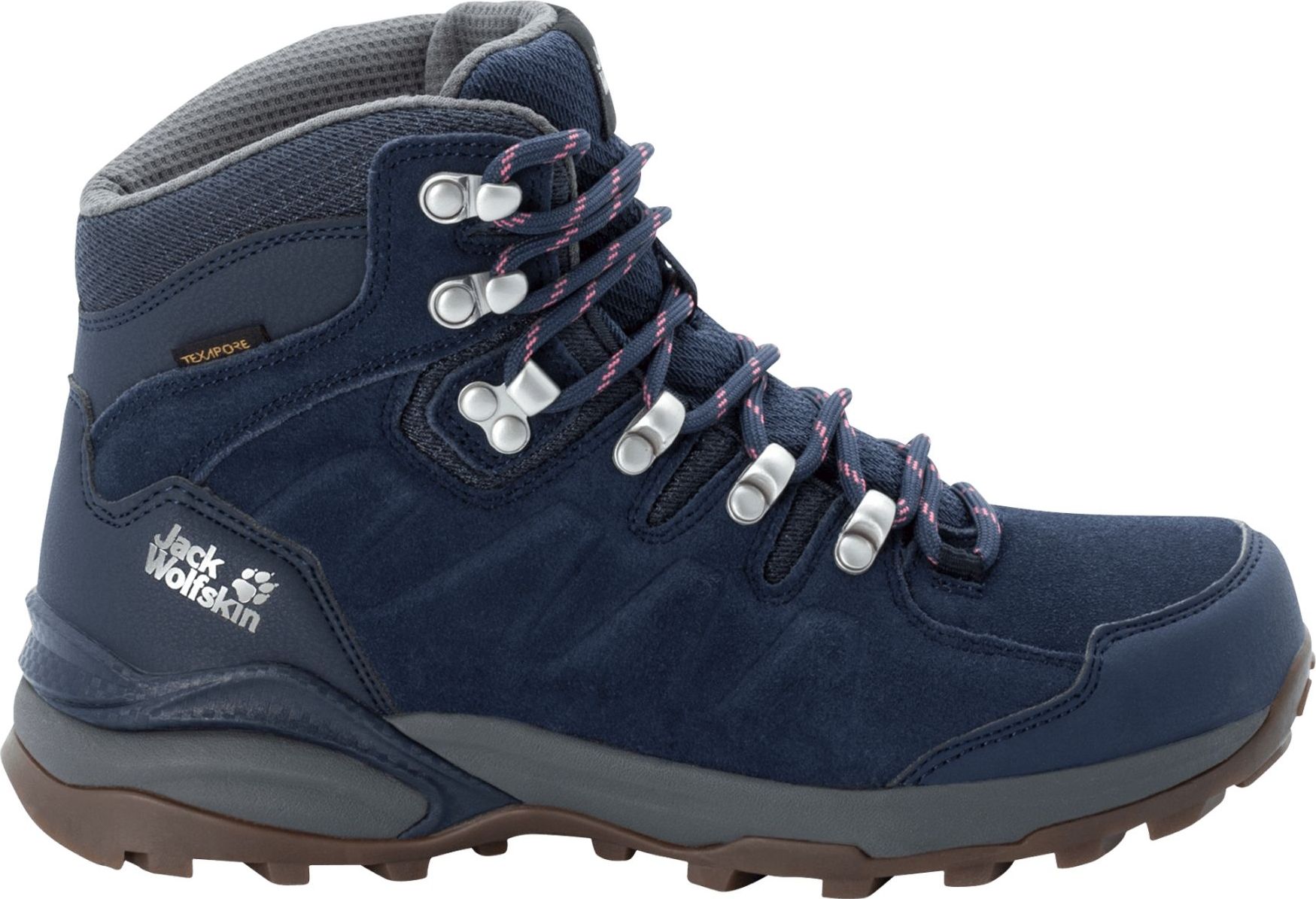 Buty trekkingowe damskie Jack Wolfskin Refugio Texapore Mid granatowe r. 37