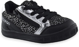 Czarne półbuty dziewczęce na zamek Befado 514X/Y018 Zipp