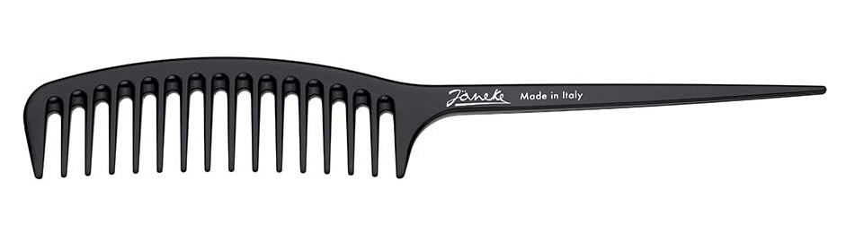 Janeke Grzebień Fashioncomb do stylizacji, Czarny