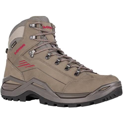 Lowa RENEGADE EVO GTX MID buty sportowe męskie buty turystyczne brązowy, rozmiar buta: EUR 41 UK 7