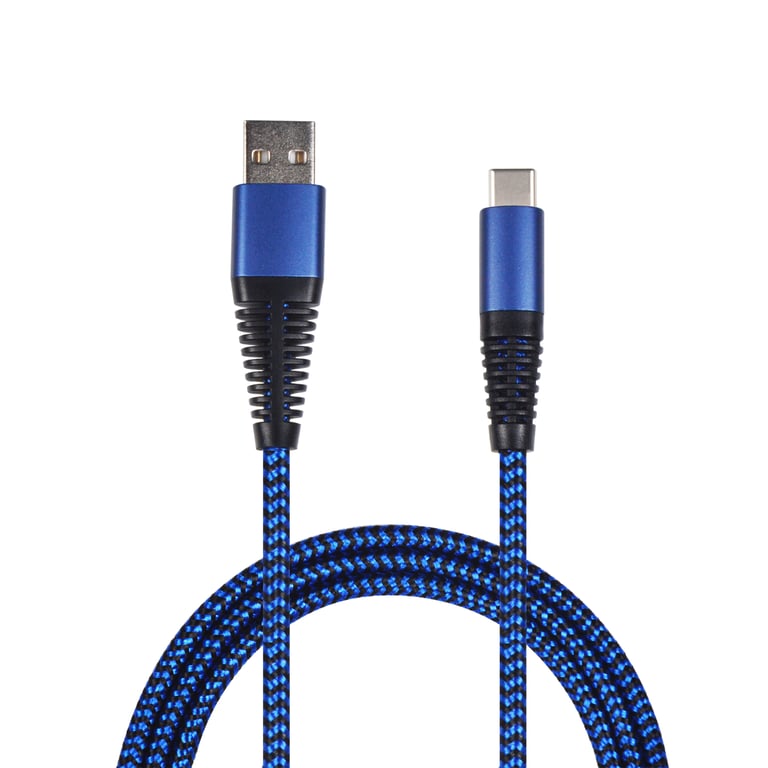 2GO 795950 kabel USB 1 m USB 3.2 Gen 1 (3.1 Gen 1) USB B USB C Niebieski