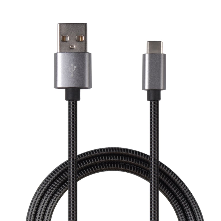 2GO 795812 kabel USB 1 m USB 3.2 Gen 1 (3.1 Gen 1) USB B USB C Szary
