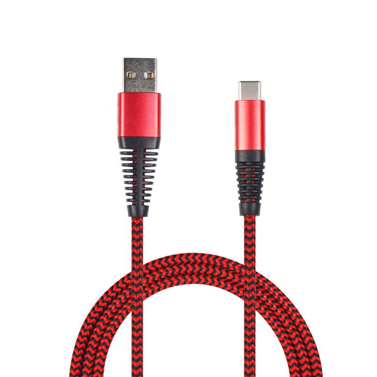 2GO 795947 kabel USB 1 m USB 3.2 Gen 1 (3.1 Gen 1) USB B USB C Czerwony
