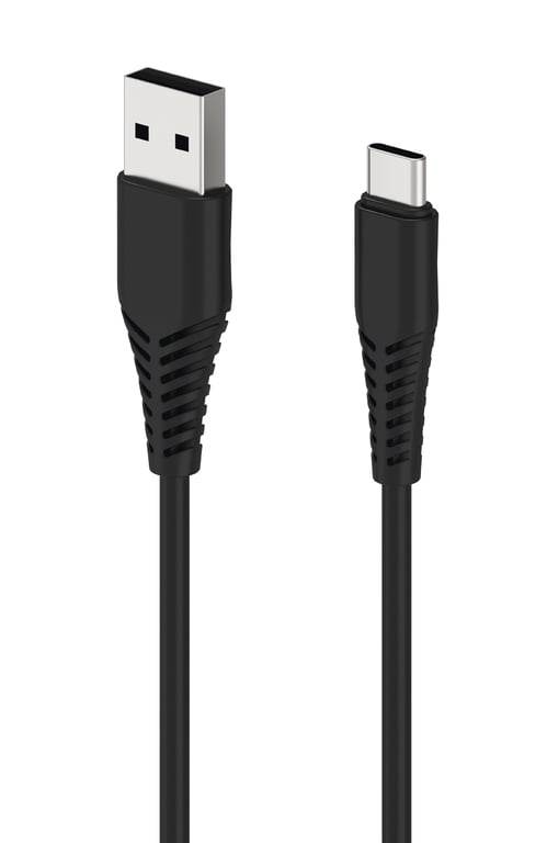 2GO 797281 kabel USB 1 m USB B USB C Czarny