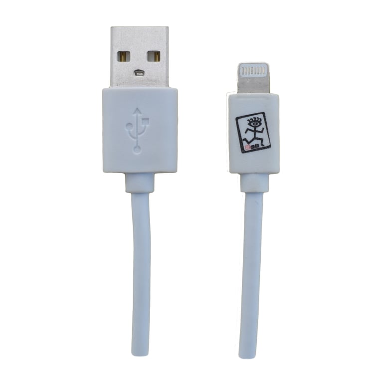 2GO 795781 kabel Lightning 1 m Biały