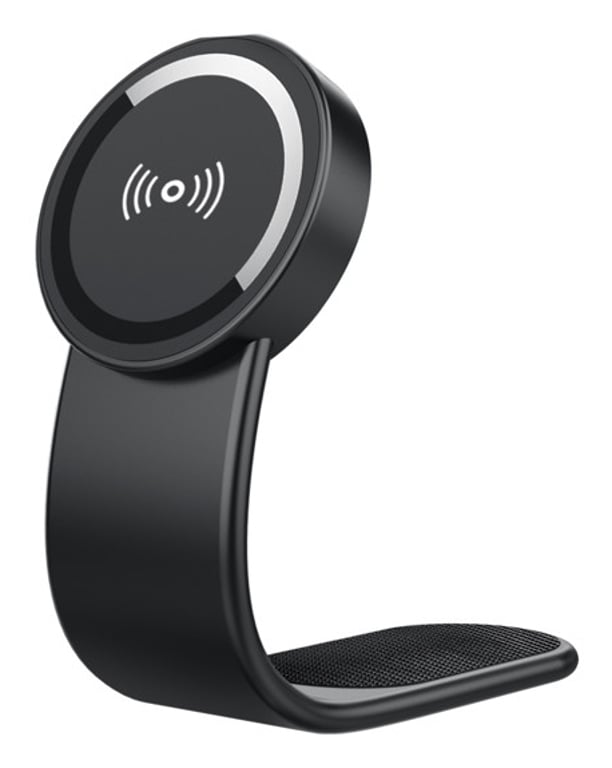 2GO FlexHold Smartfon Czarny Zapalniczka Bezprzewodowe ładowanie Automatyczna