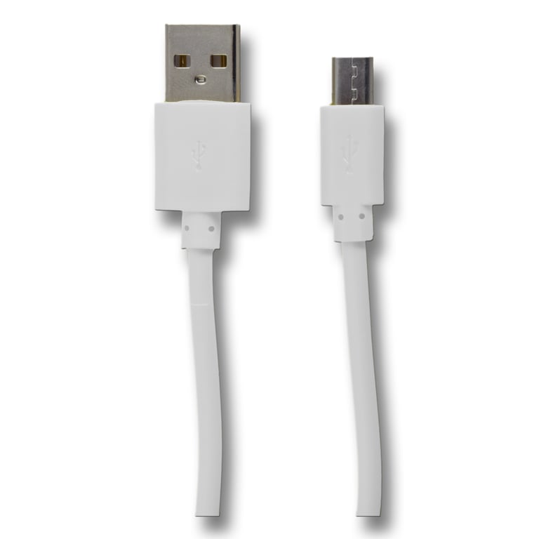 2GO 795202 kabel USB 1 m USB B Micro-USB B Biały