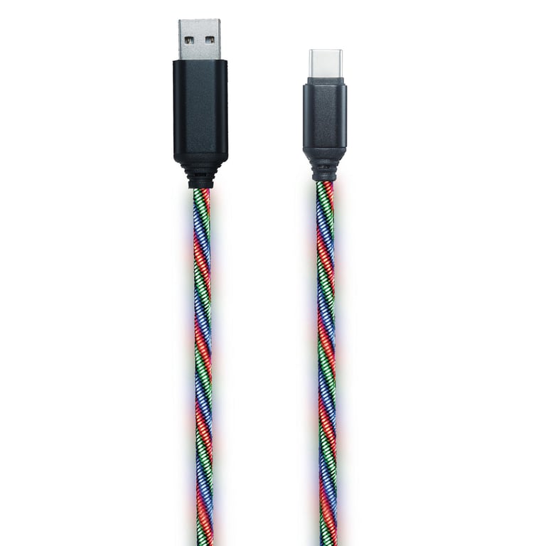 2GO 797146 kabel USB 1 m USB B USB C Wielobarwny