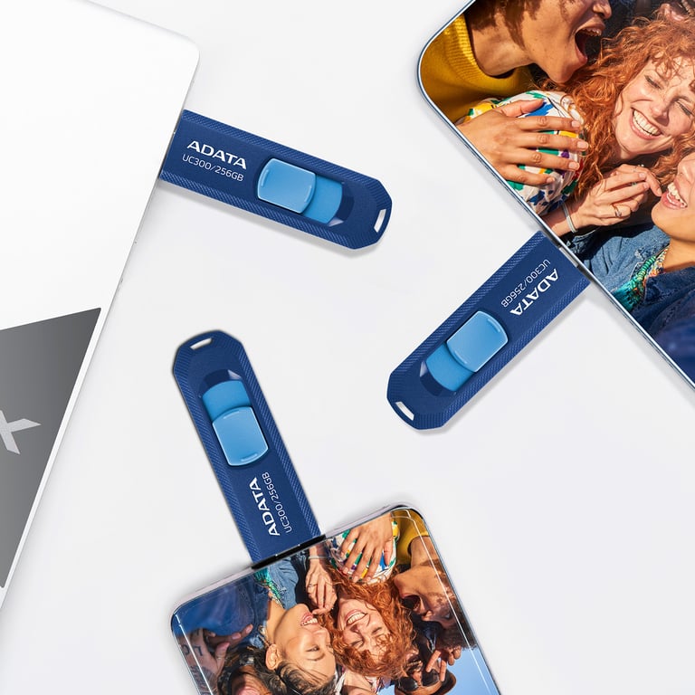 ADATA ACHO-UC300-32G-RNB/BL 32 GB USB Type-C 3.2 Gen 1 (3.1 Gen 1) Niebieski ACHO-UC300-32G-RNB/BL