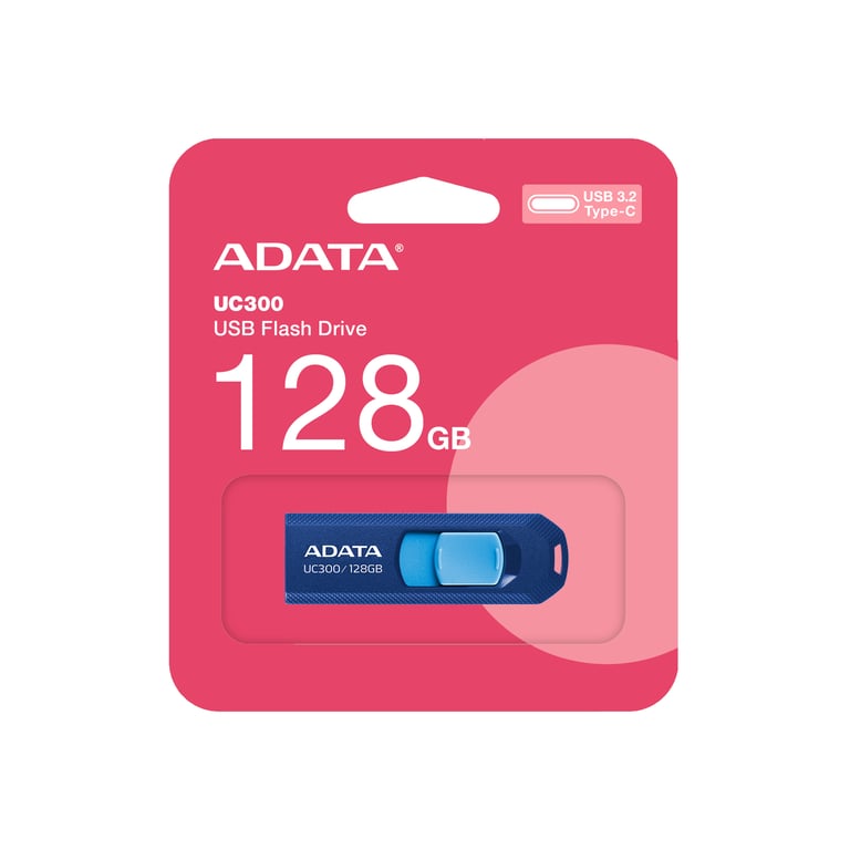ADATA UC300 128 GB USB Type-C 3.2 Gen 1 (3.1 Gen 1) Niebieski ACHO-UC300-128G-RNB/BU