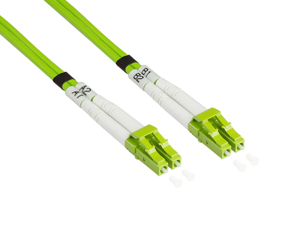 Alcasa LW-801LC5 kabel InfiniBand / światłowodowy 1 m LC Zielony