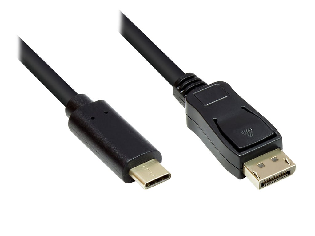 Alcasa GC-M0108 adapter kablowy 5 m DisplayPort Czarny