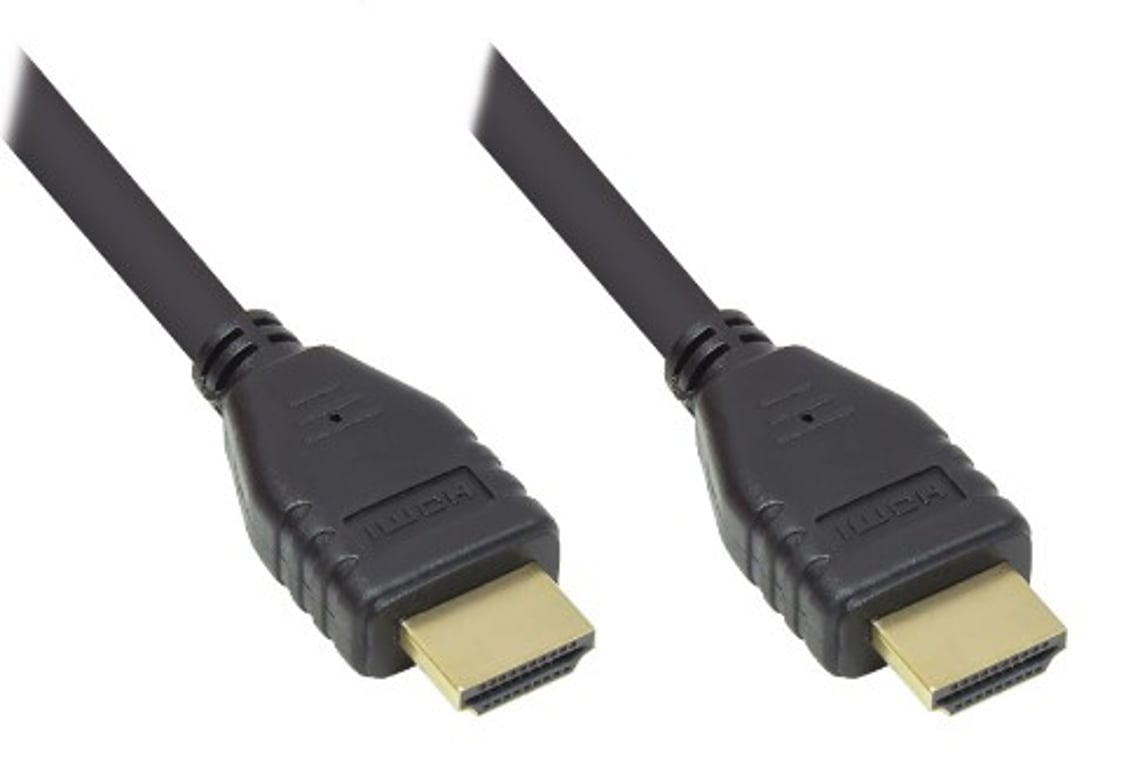 Alcasa GC-M0138 kabel HDMI 2 m HDMI Typu A (Standard) Czarny