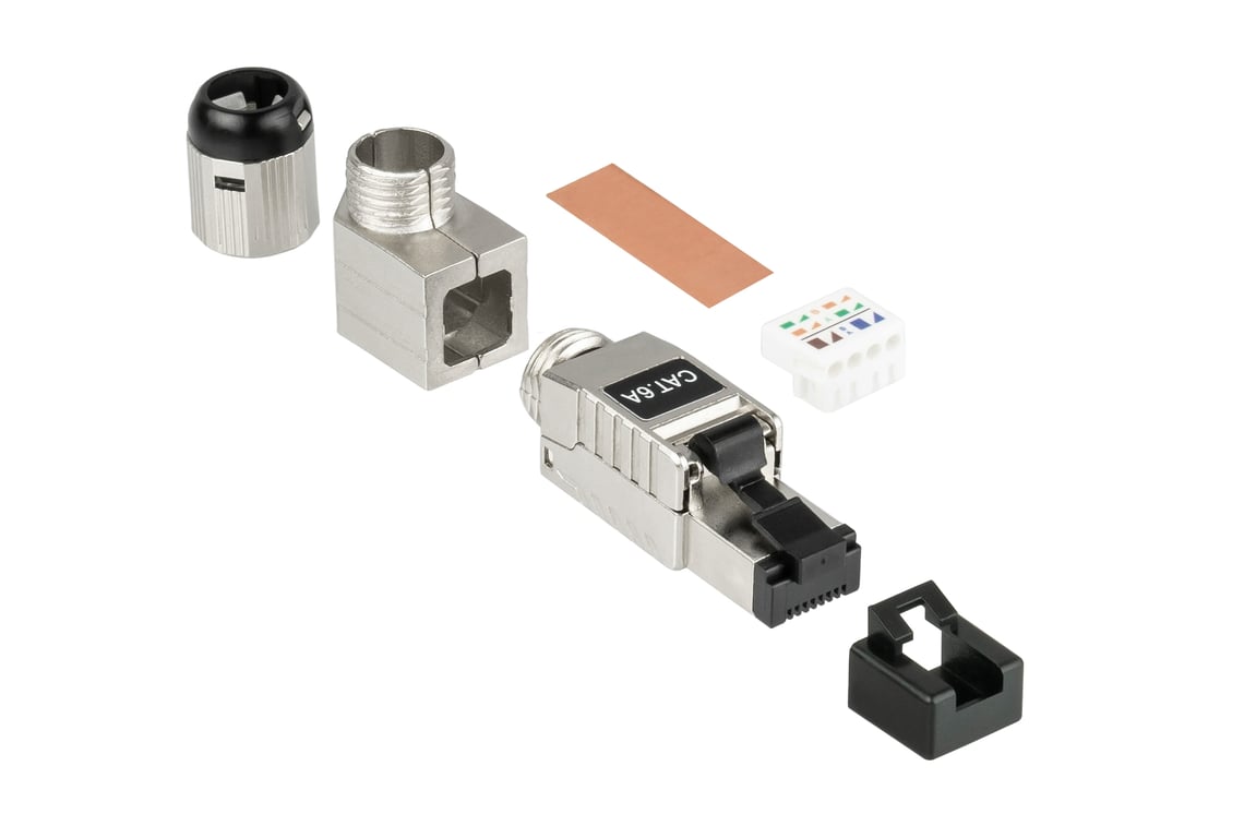 Alcasa GC-N0165 wtyczka RJ45 Aluminium