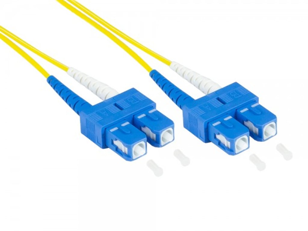 Alcasa LW-9005SC kabel InfiniBand / światłowodowy 0,5 m 2x SC Żółty
