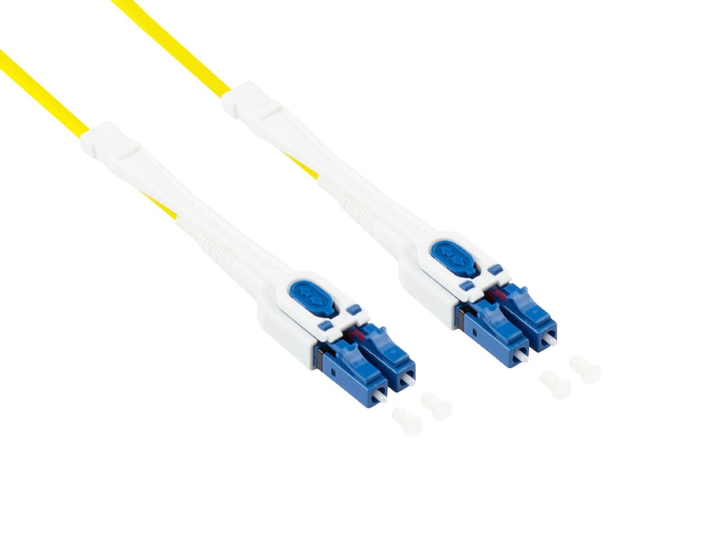 Alcasa LW-U901LC kabel InfiniBand / światłowodowy 1 m LC Żółty