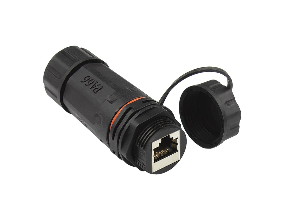 Alcasa ODC-06 wtyczka RJ-45 Czarny