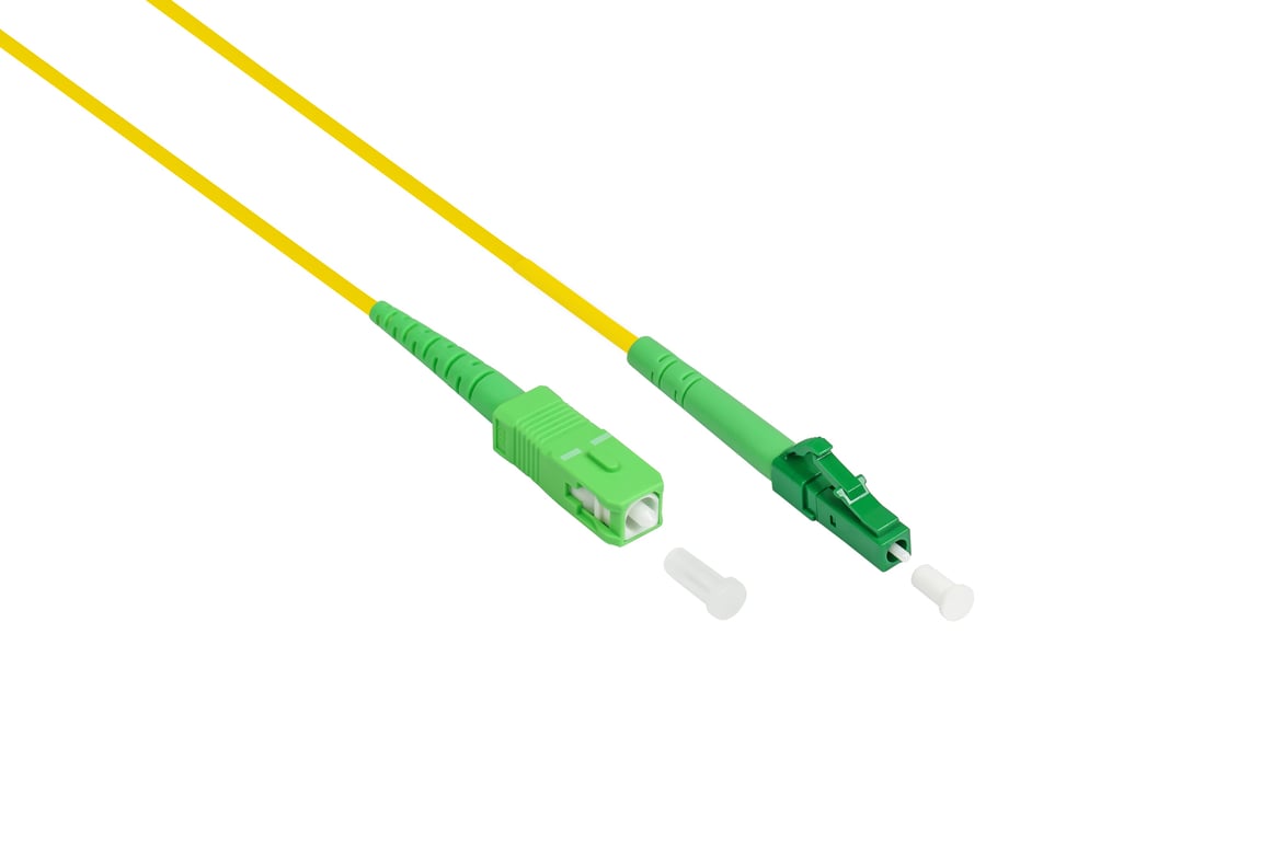 Alcasa LW-S900LASA kabel InfiniBand / światłowodowy 0,5 m LC SC Żółty