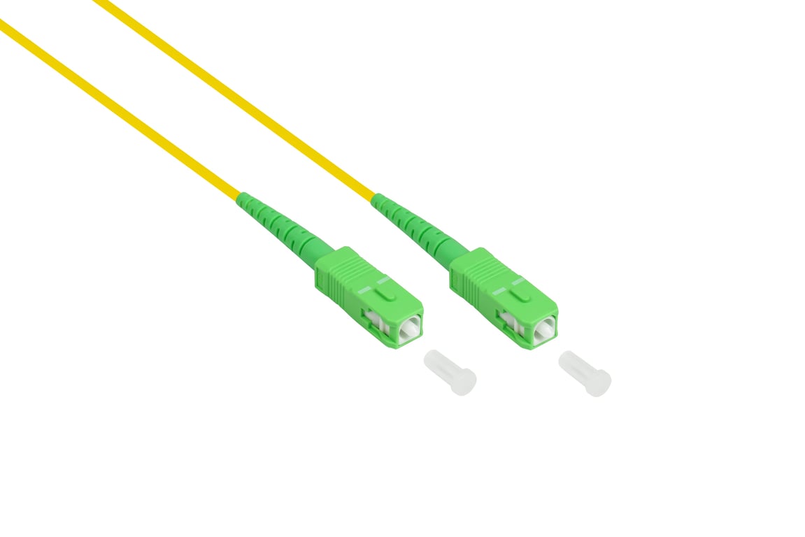 Alcasa LW-S915LASA kabel InfiniBand / światłowodowy 15 m LC SC Żółty
