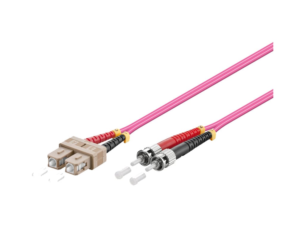 Alcasa LW-8075TC4 kabel InfiniBand / światłowodowy 7,5 m SC ST Fioletowy