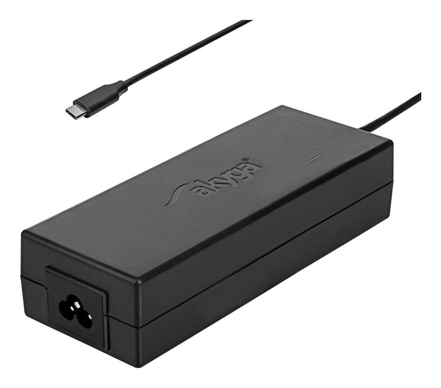 Akyga AK-ND-79 adapter zasilający/ inwentor Wewnętrzna 87 W Czarny