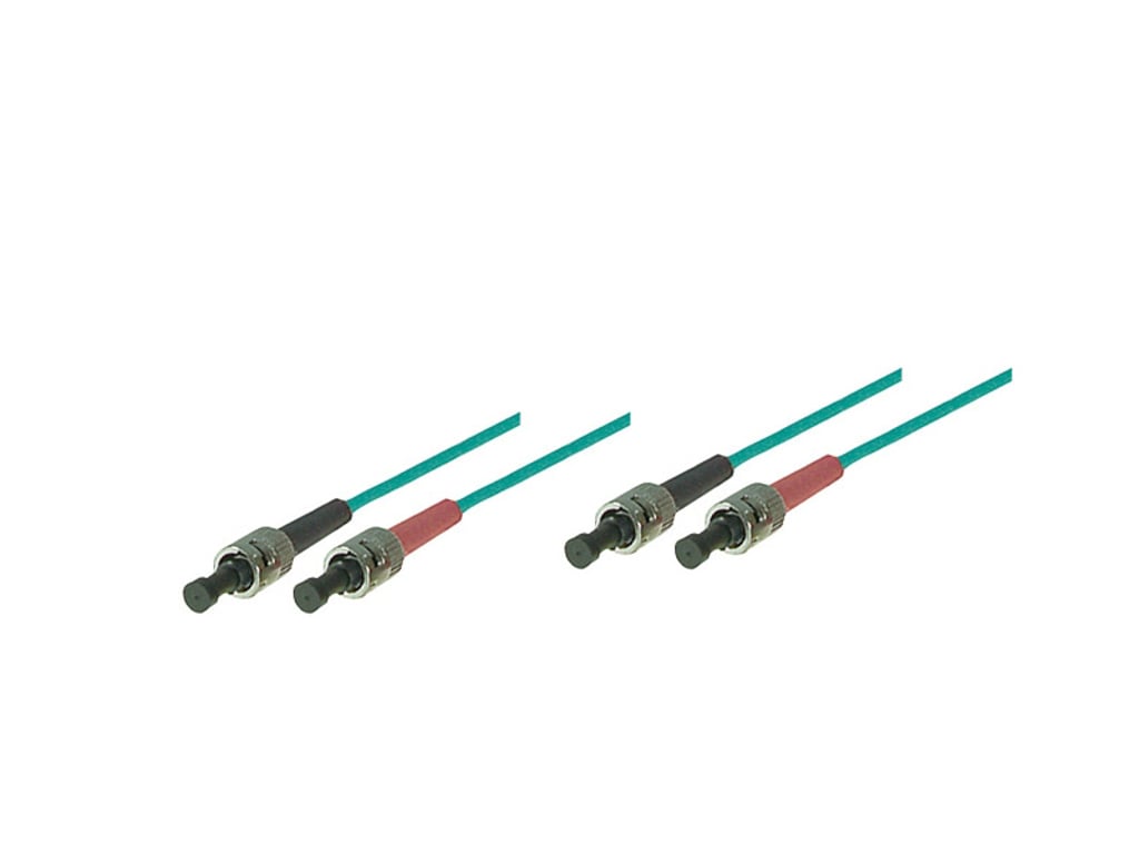 Alcasa 10m ST/ST, kabel InfiniBand / światłowodowy Niebieski