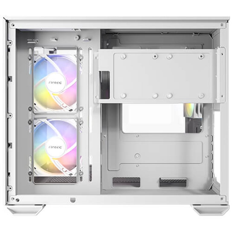 Antec CX600M Trio ARGB White Mini Tower Przezroczysty, Biały
