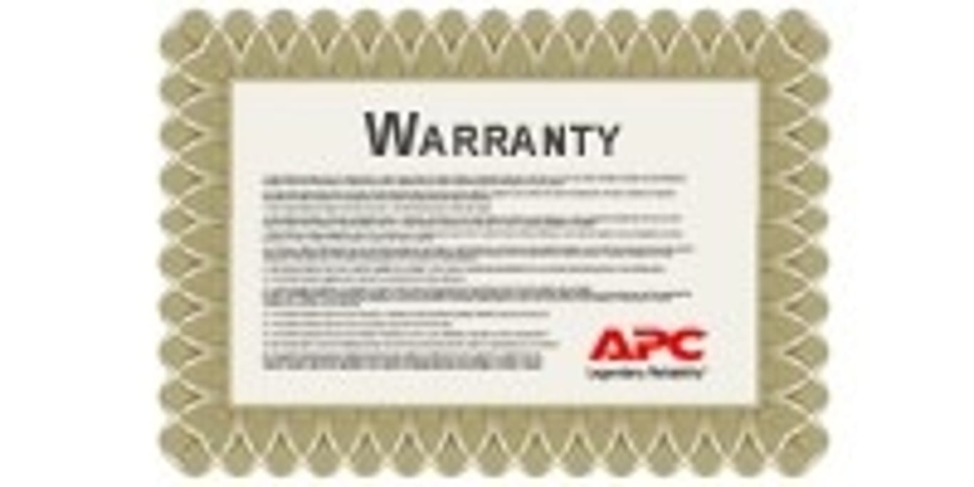 APC WEXTWAR1YR-SP-01 rozszerzenia gwarancji 1 x licencja 1 lat(a)