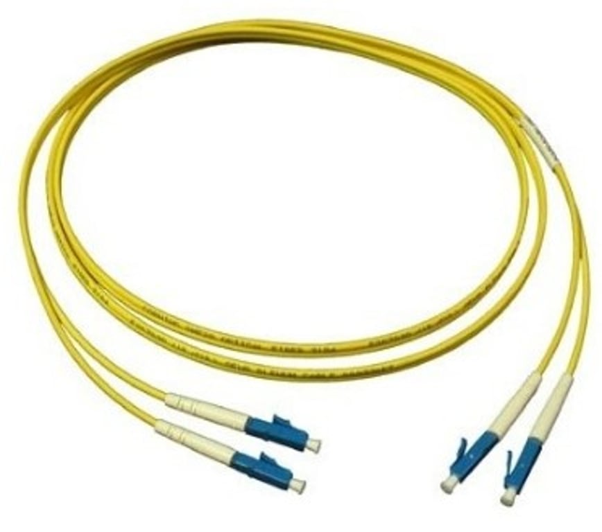 Alcasa LW-910LC kabel InfiniBand / światłowodowy 10 m 2x LC Żółty