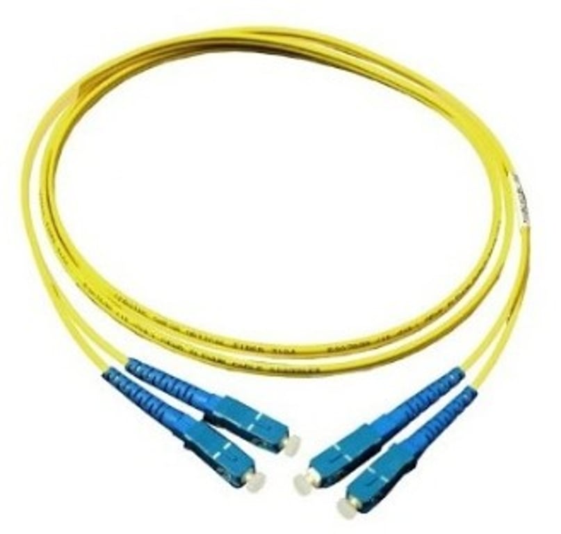 Alcasa LW-910SC kabel InfiniBand / światłowodowy 10 m 2x SC Żółty