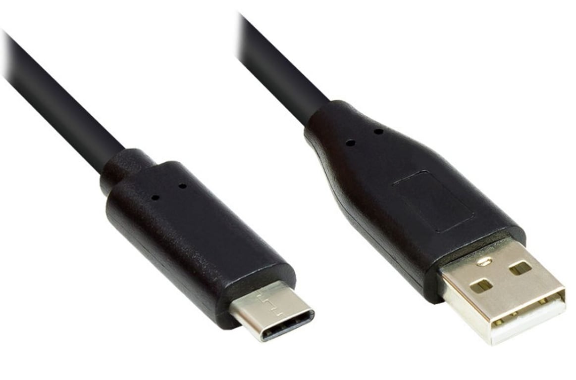 Kabel Good Connections USB 2.0 A-C czarny 2m