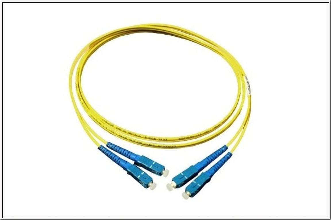 Alcasa LW-902SC kabel InfiniBand / światłowodowy 2 m SC Niebieski, Żółty