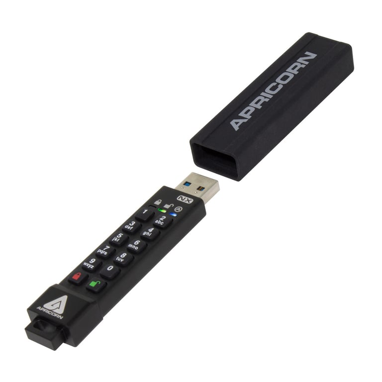 Apricorn Aegis Secure Key 3NX 16 GB USB Typu-A 3.2 Gen 1 (3.1 Gen 1) Czarny ASK3-NX-16GB