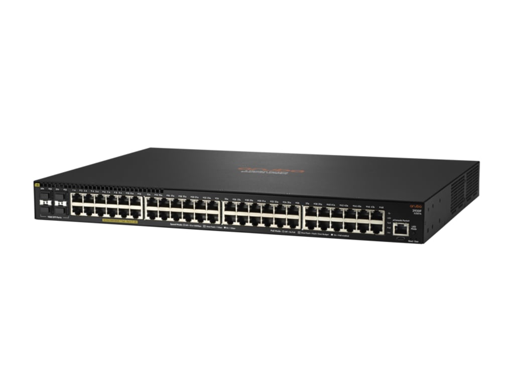 Aruba, a Hewlett Packard Enterprise company JL557A łącza sieciowe Zarządzany L3 Gigabit Ethernet (10/100/1000) Obsługa PoE Czarny