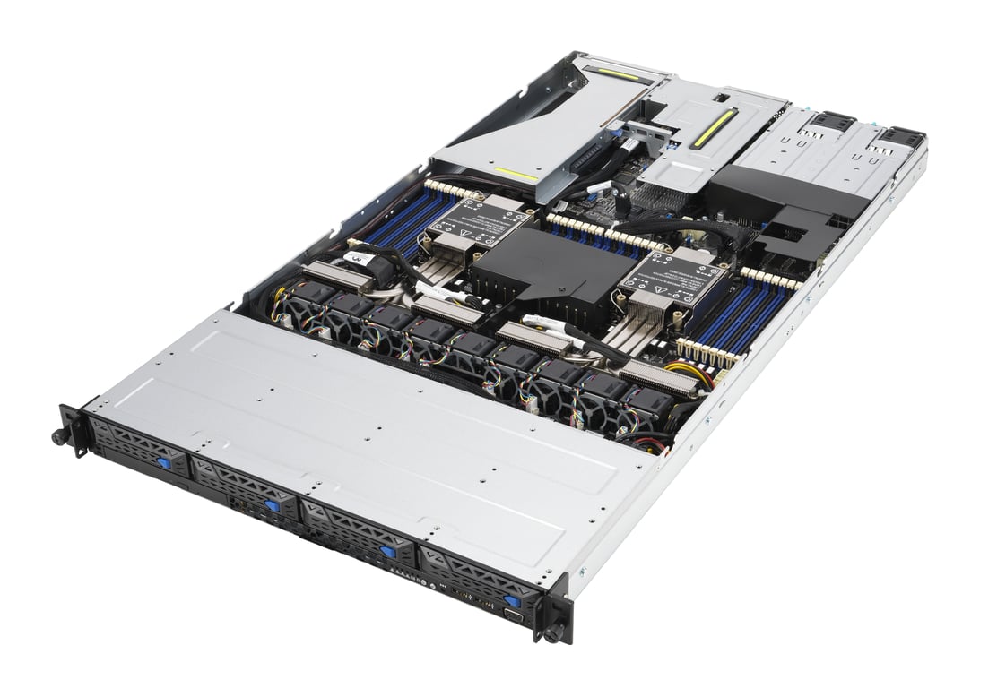 ASUS RS700-E10-RS4U Intel C621A LGA 4189 Rack (1U) Srebrny