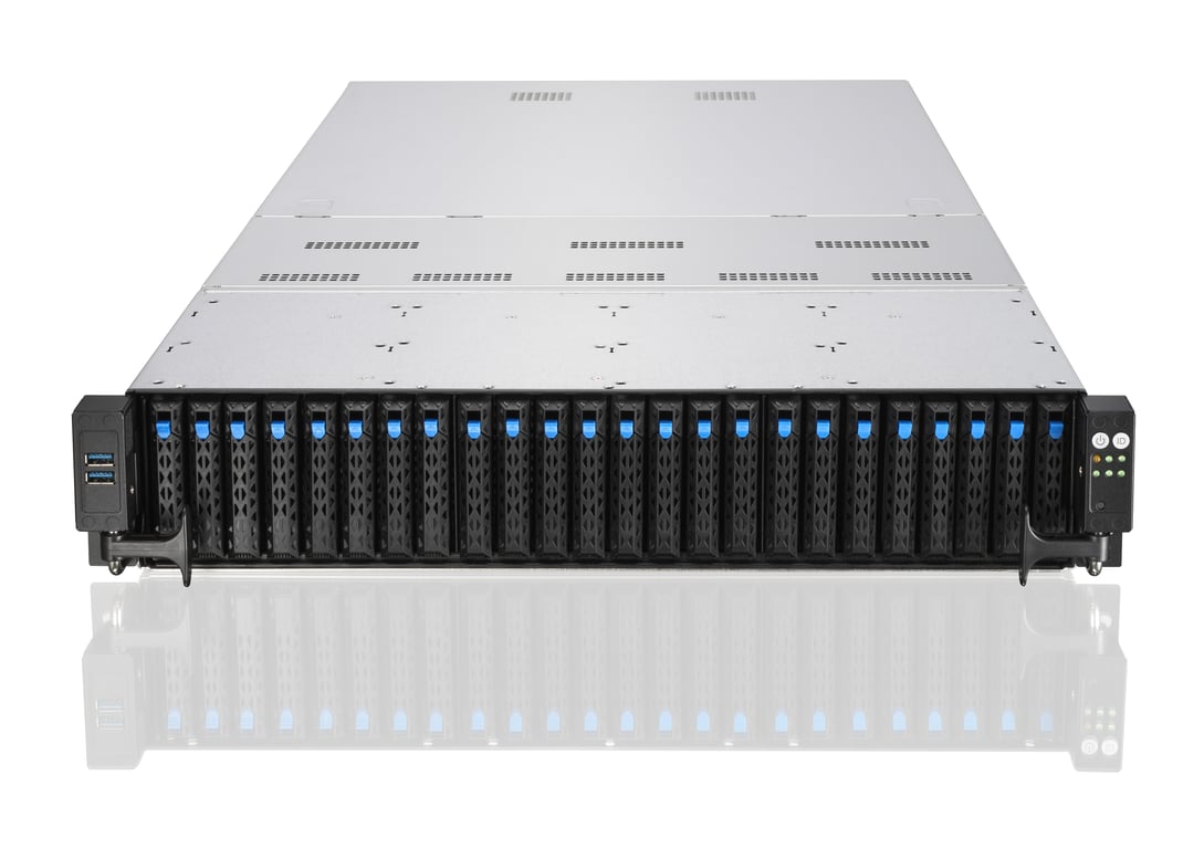 ASUS RS720A-E11-RS24U Socket SP3 Rack (2U) Srebrny