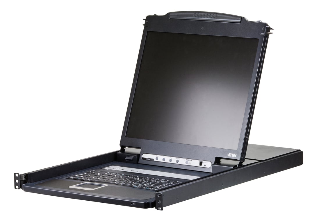 ATEN CL1308N przełącznik KVM Możliwości montowania w stelażu Czarny