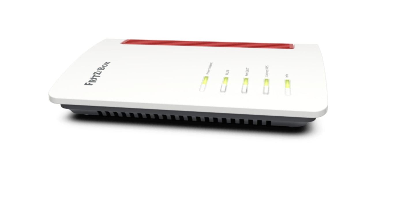 FRITZ!Box 4050 router bezprzewodowy Gigabit Ethernet Dual-band (2.4 GHz/5 GHz) Czarny, Biały 20003052