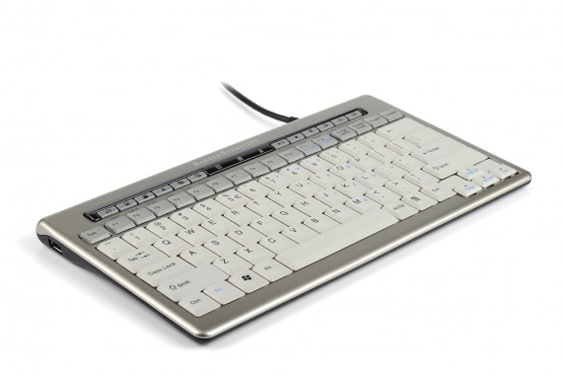 BakkerElkhuizen S-board 840 klawiatura USB QWERTY Angielski Szary BNES840DUS